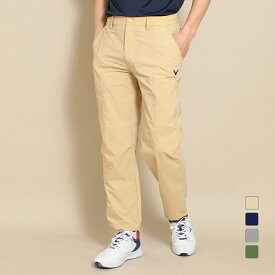 キャロウェイ ゴルフウェア スラックス 春 夏 8WAYストレッチナイロンリラックスパンツ (C24126107) メンズ Callaway