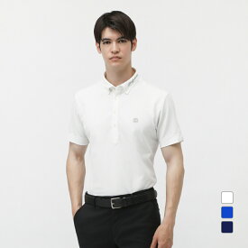 セントアンドリュース ゴルフウェア 半袖シャツ 春 夏 デルタ格子ジャガード半袖シャツ (0425160551) メンズ St ANDREWS