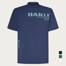 オークリー ゴルフウェア 半袖シャツ 春 夏 TECH COLD SQUARE MOCK (FOA407677) メンズ OAKLEY