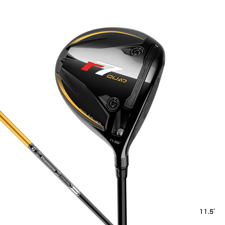 楽天市場】テーラーメイド r7 QUAD MINI DRIVER ゴルフ r7QMD Diamana 
