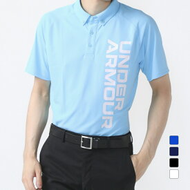 アンダーアーマー ゴルフウェア 半袖シャツ 春 夏 UAコア ショートスリーブ シャツ24 (1384845) メンズ UNDER ARMOUR