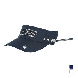 ルコックスポルティフ ゴルフ レディース ゴルフウェア サンバイザー 春 夏 クーリングサンバイザー (LG5SCP56L) le coq sportif GOLF