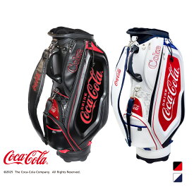 コカ・コーラ キャディバッグ 9型 (CC-0B1004CB) メンズ ゴルフ キャディバッグ
