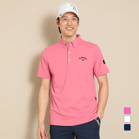 キャロウェイ ゴルフウェア 半袖シャツ 春 夏 鬼カノコ 半袖シャツ (C24134100) メンズ Callaway