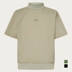 オークリー ゴルフウェア 半袖ウインドブレーカー 秋 冬 SS MOCK PULLOVER 2.0 (FOA408143) メンズ OAKLEY