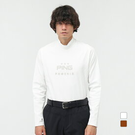 ピン ゴルフウェア 長袖シャツ 秋 冬 サーモソーラ―ハイネックシャツ (6215266902) メンズ PING