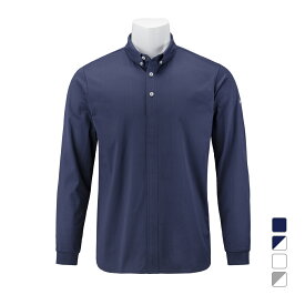 タイトリスト ゴルフウェア 長袖シャツ 秋 冬 ストライプジャカード ボタンダウンシャツ TLPMT307J (6665711716) メンズ Titleist