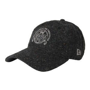 ニューエラ レディース ゴルフウェア キャップ 秋 冬 GFW 920LV NEP TWEED BLK (14669015) NEW ERA