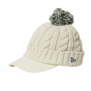 j[G fB[X StEFA jbgXq H ~ GFW VISOR KNIT POM OFF (14668992) NEW ERA