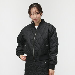 ニューエラ レディース ゴルフウェア 中綿ジャケット 秋 冬 GFW INSULATED QUILT JACKET BLK (14669814) NEW ERA