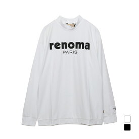 レノマ ゴルフウェア 長袖シャツ 秋 冬 BASIC LOGO MOCKNECK T LS (RGRC-012) メンズ renoma