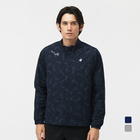 ルコックスポルティフ ゴルフ ゴルフウェア 長袖ウインドブレーカー 秋 冬 袖ディタッチャブルヒートマッピング2WAY (LG5FWB01M) メンズ le coq sportif GOLF