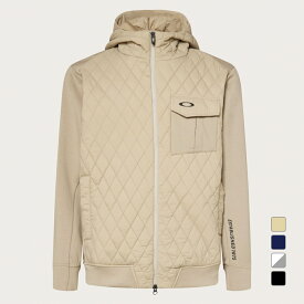 オークリー ゴルフウェア 長袖ウインドブレーカー 秋 冬 HYBRID PUFF FLEECE 8.0 (FOA408280) メンズ OAKLEY
