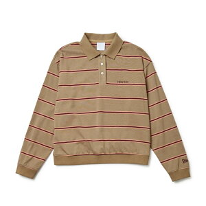 j[G fB[X StEFA Vc H ~ GFW LS POLO SHIRT KHA (14669799) NEW ERA
