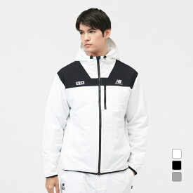 ニューバランス ゴルフウェア 中綿ジャケット 秋 冬 PADDED FULL ZIP HOODIE (0125220003) メンズ New Balance