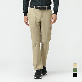 ティゴラ ゴルフウェア スラックス 秋 冬 4wayストレッチカーゴストレートパンツ (TR-1P1715NT) メンズ TIGORA