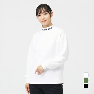 j[oX fB[X StEFA g[i[ H ~ TEXTURED MOCK NECK PULLOVER (0125262505) New Balance