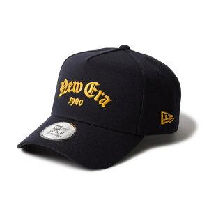 ニューエラ ゴルフウェア キャップ 秋 冬 GF 940AF OLD ENGLISH LOGO NVY (14669111) メンズ NEW ERA