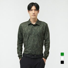 ティゴラ ゴルフウェア 秋 冬 長袖シャツ (TR-1L1565P) メンズ TIGORA