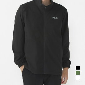 ピン ゴルフウェア 長袖ウインドブレーカー 秋 冬 フルジップブルゾン (6214220809) メンズ PING ベストセレクト