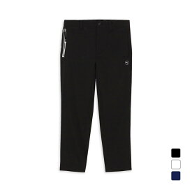 プーマ ゴルフウェア ロングパンツ 秋 冬 ストレッチニットボンディングスリムテーパー カジュアル (630552) メンズ PUMA