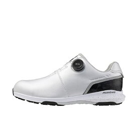 ミズノ ゴルフシューズ ネクスライトエナジー ボア (51GQ255010) メンズ ゴルフ ダイヤル式スパイクレスシューズ 4E MIZUNO