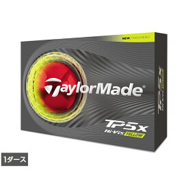 テーラーメイド TMJ26 TP5x YLW JPN (N3574601) ゴルフ 1ダース(12球入) 公認球 TaylorMade
