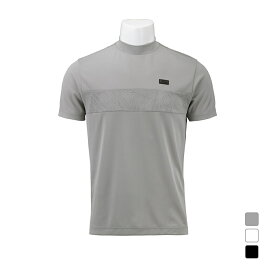 タイトリスト ゴルフウェア 半袖シャツ 春 夏 ボタニカルジャカード モックシャツ TLPMS113J (6665528840) メンズ Titleist