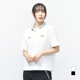 ニューバランス レディース ゴルフウェア 半袖シャツ 春 夏 H/SLEEVE BIG POLO SHIRT (0126160501) New Balance