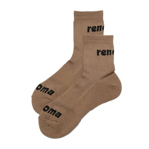 ���m�} �S���t�E�F�A �\�b�N�X �t �� LOGO JQ SHORT SOCKS (RGAC-032) �����Y renoma