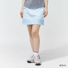 パーリーゲイツ レディース ゴルフウェア スカート 春 夏 りんご小紋柄 Peストレッチヘリンボーン (0556134303) PEARLY GATES