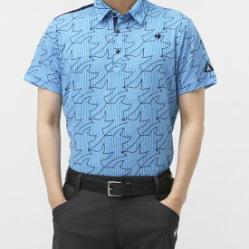 ルコックスポルティフ ゴルフ ゴルフウェア 半袖シャツ 春 夏 接触冷感シャツ (LG5SHS19M) メンズ le coq sportif GOLF