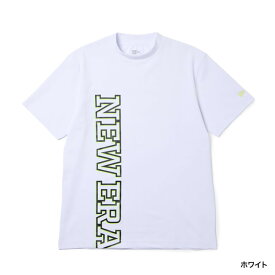 ニューエラ ゴルフウェア 半袖シャツ 春 夏 GF SS MID NECK TEE OL LOGO WHI (14859920) メンズ NEW ERA