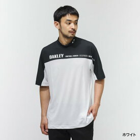 オークリー ゴルフウェア 半袖シャツ 春 夏 LASTING COOL BLOCK MOCK (FOA409096) メンズ OAKLEY