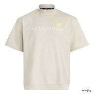 アディダス ゴルフウェア 半袖シャツ 秋 冬 モックネック 半袖シャツ (OGH79) メンズ adidas