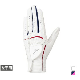 ミズノ レディース ゴルフウェア ゴルフグローブ W-GRIP(ダブルグリップ) 左手用 (5MJWL45114) MIZUNO