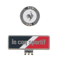 ルコックゴルフ クリップマーカー (QQBTJX51AP) GOLF5限定 ゴルフ マーカー シルバー le coq GOLF