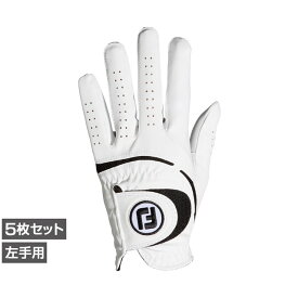 5枚セット フットジョイ ゴルフグローブ ウェザーソフ FGWF23 (6665334458) メンズ FOOT JOY FJ