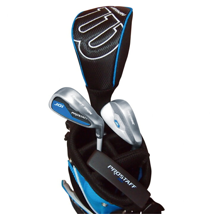 102円 激安通販専門店 Wilson ウィルソン 日本正規品 Prostaff Jgi Small 22新製品 ジュニアクラブ4本セット 5 8歳対象 スタンドバッグ