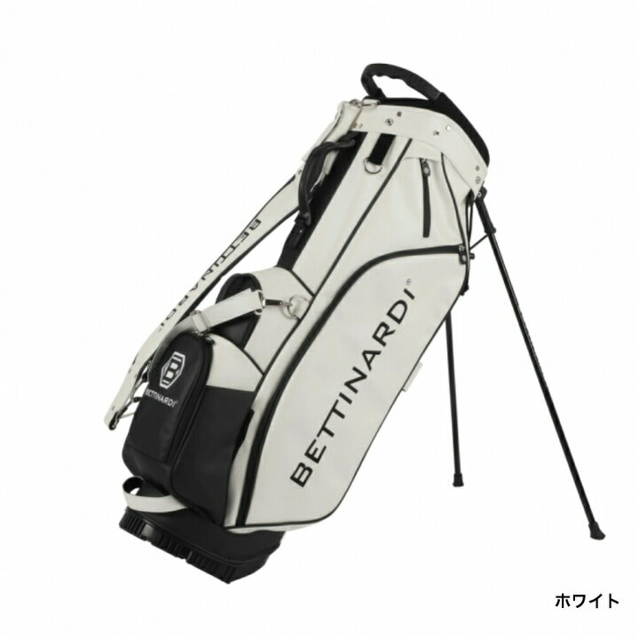 楽天市場 ベティナルディ 数量限定 キャディバッグ 9型 スタンド 収納ポケットにもこだわったシンプル スタイリッシュなデザイン ゴルフ バッグ Bettinardi 楽天gora店 Supported By Golf5