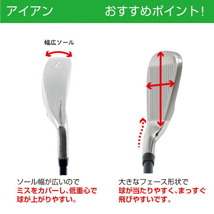 楽天市場】コルウィン レディース ハーフクラブセット キャディー 
