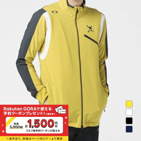 オークリー ゴルフウェア 長袖ウインドブレーカー 秋 冬 SKULL WATER RESISTANT JACKET 2.0 (FOA404234) OAKLEY