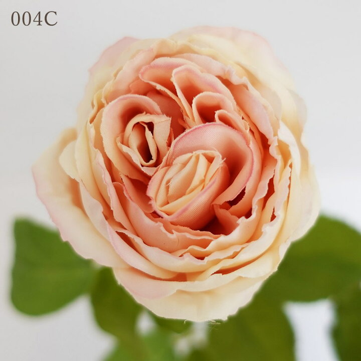 楽天市場】造花 とりよせ品 イングリッシュローズ バラ 薔薇 一輪 高 