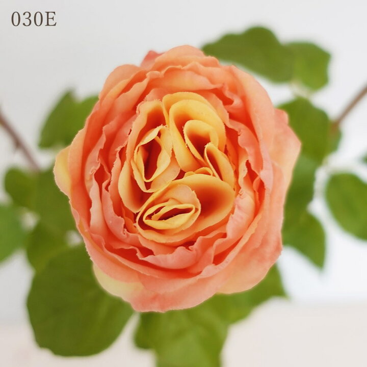 楽天市場】造花 とりよせ品 イングリッシュローズ バラ 薔薇 一輪 高 