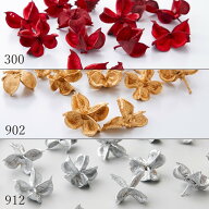 ドライフラワー 花材 即日出荷 ワタカラ 花材 素材 材料 パーツ 赤 レッド ゴールド シルバー 銀 金 ドラ…