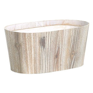 かご ベース とりよせ品 ペーパーウッド連鉢5号用 鉢カバー 木目調 紙貼り バスケット ポット プランター インテリア 花資材 花器 ベース アレンジ 安い 装飾 土台 母の日