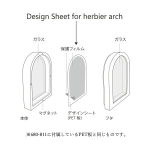 nhCh  Ƃ悹i Design Sheet for herbier arch(fUCV[gtH[GrGA[`)1Zbg(10) p[c AWg RT[W bsO 