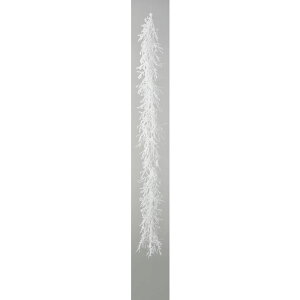 クリスマス 造花 ガーランド とりよせ品 スノーツイッグガーランド 枝 小枝 ホワイト 白 雪 冬 氷 壁飾り 壁掛け アレンジベース ガーランド 葉っぱ アスカ ASCA アスカ商会