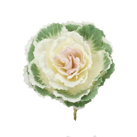 《 造花 》◆とりよせ品◆Parer 葉ボタン ホワイト/グリーン 1セット(6本入り)インテリア インテリアフラワー フェイクフラワー シルクフラワー インテリアグリーン フェイクグリーン 花材 花資材