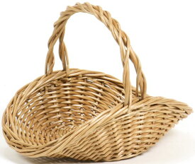 かご ベース とりよせ品 煮柳浅皿手付S バスケット 花かご インテリア 花資材 花器 ベース アレンジ 安い 装飾 フラワーアレンジメント 土台 母の日 結婚式 クリスマス 正月